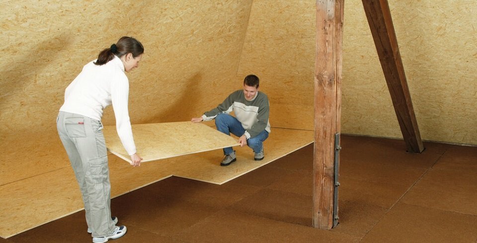 Fußboden Ausgleichen 2cm OSB Platten verlegen - Anleitung | kemmler.de